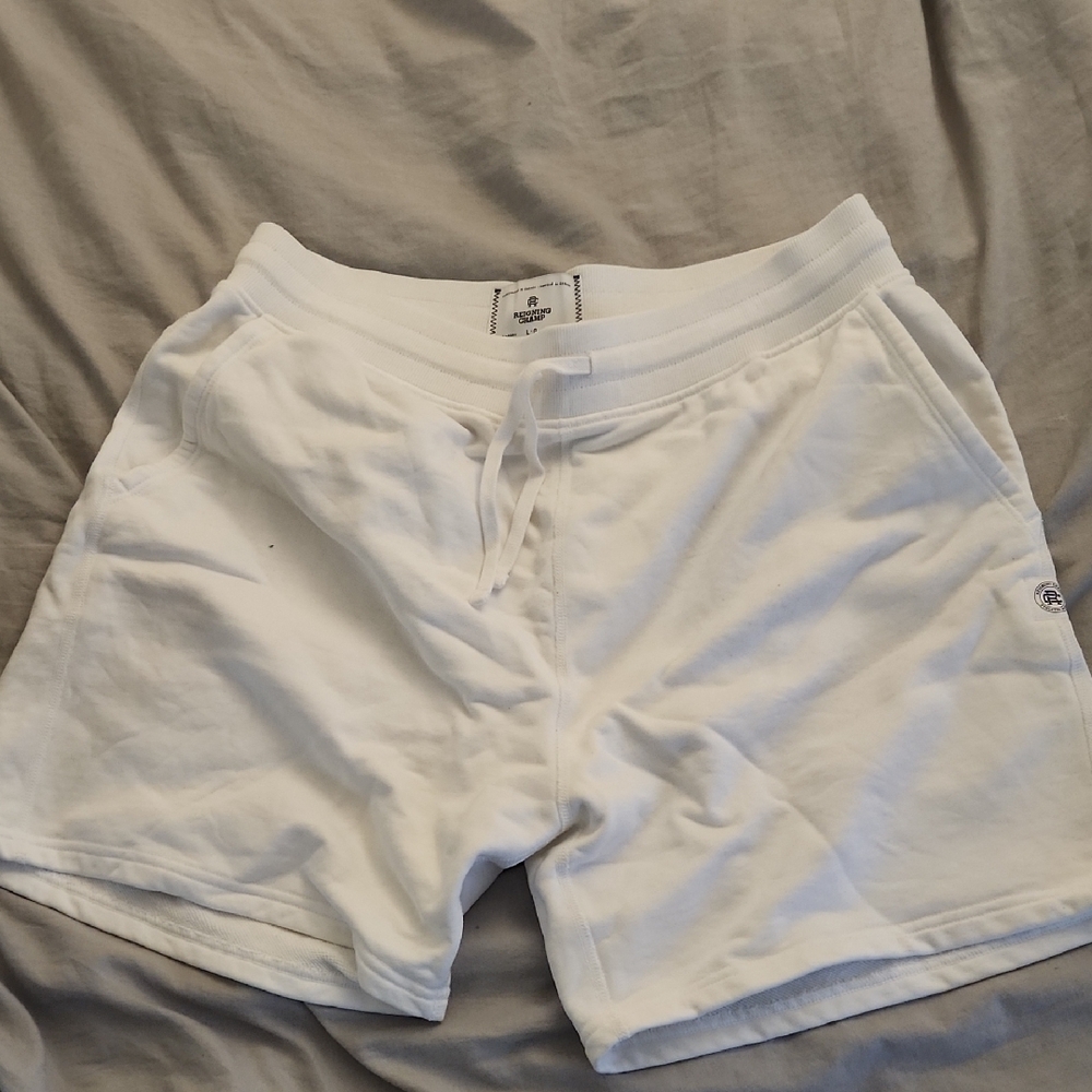 Classic White Shorts Reigning Champ